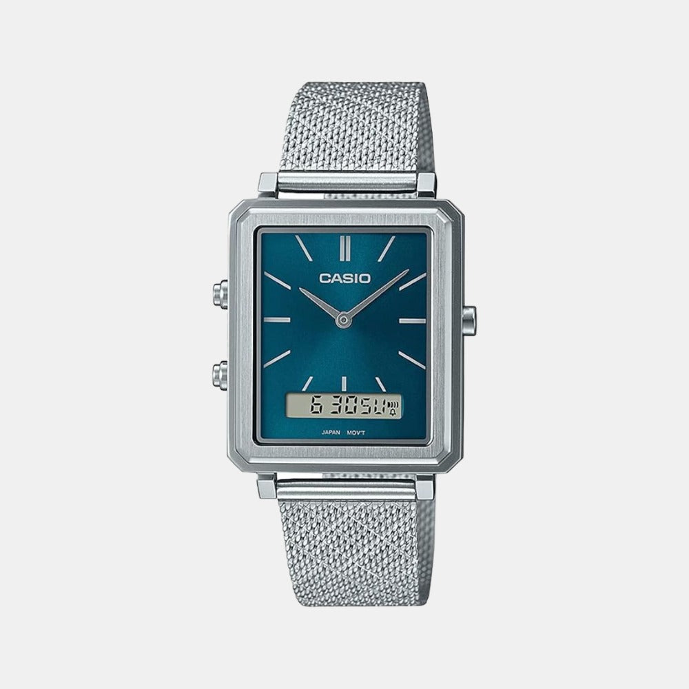 Casio stainless hot sale steel watches