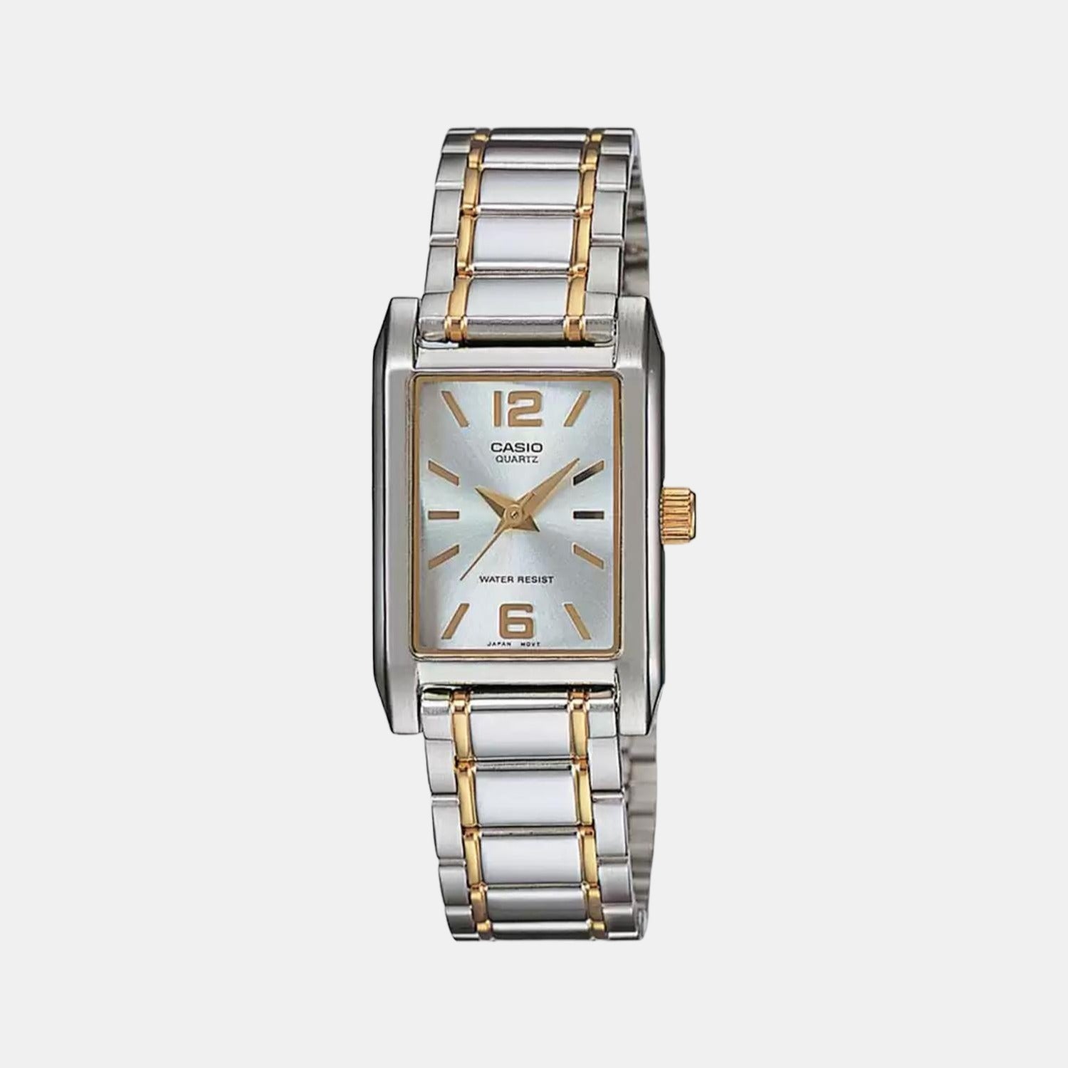 Casio Rectangular White Analog watch