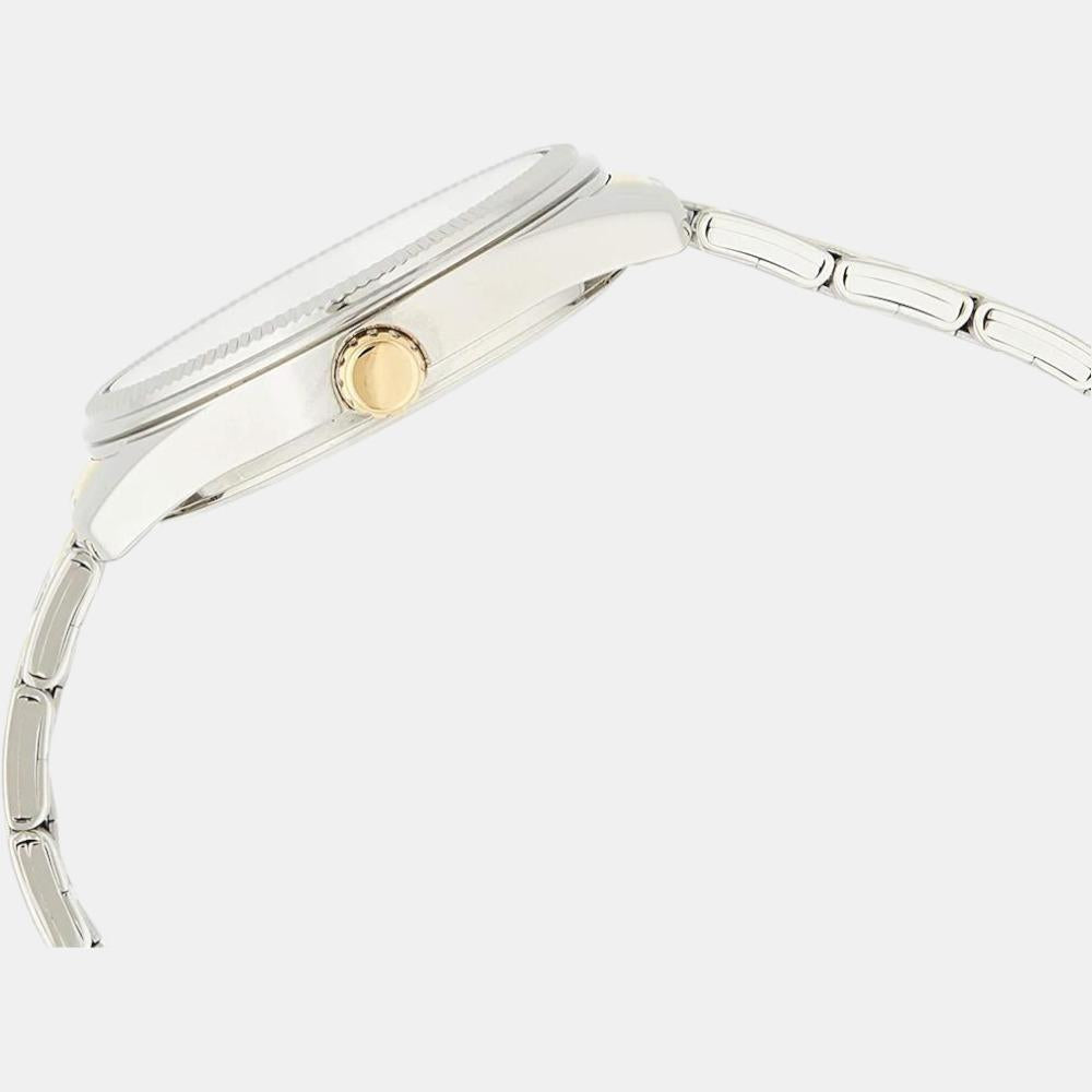 Casio Men Round Silver watch