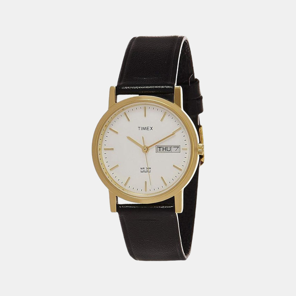 Timex Round White Analog watch