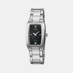 Casio Round Black Analog watch