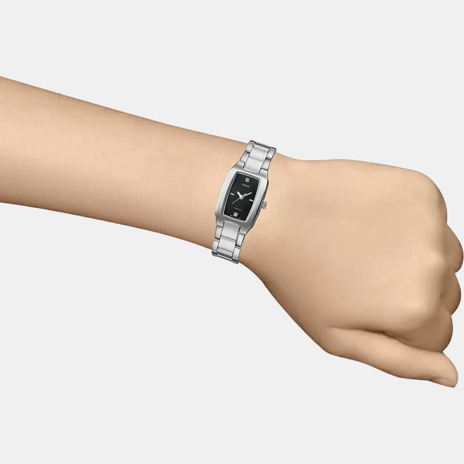 Casio Stainless Steel Black watch