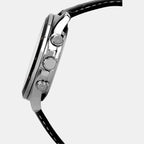 Casio Men Round Black watch