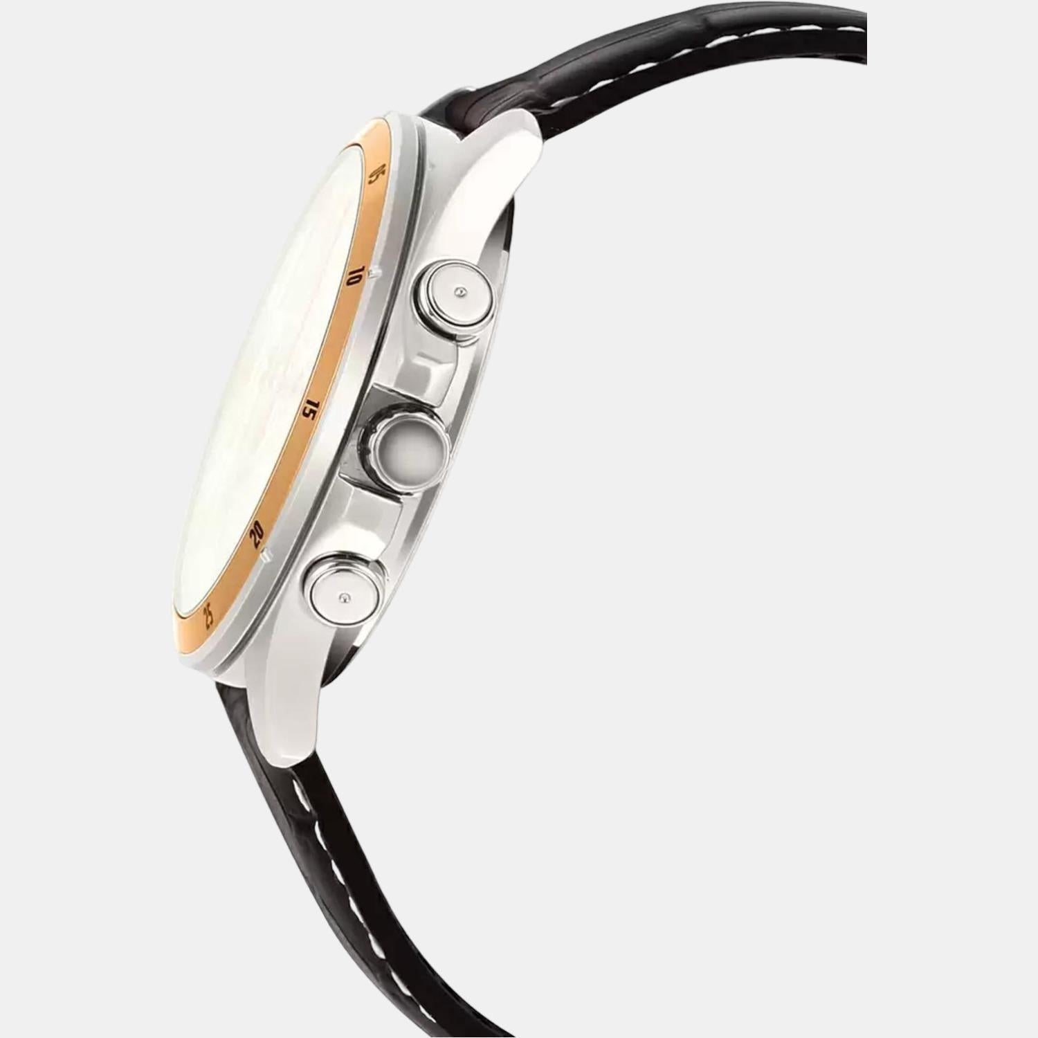 Casio Men Round Silver watch