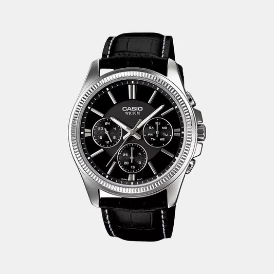 Enticer Male Chronograph Leather Watch A838