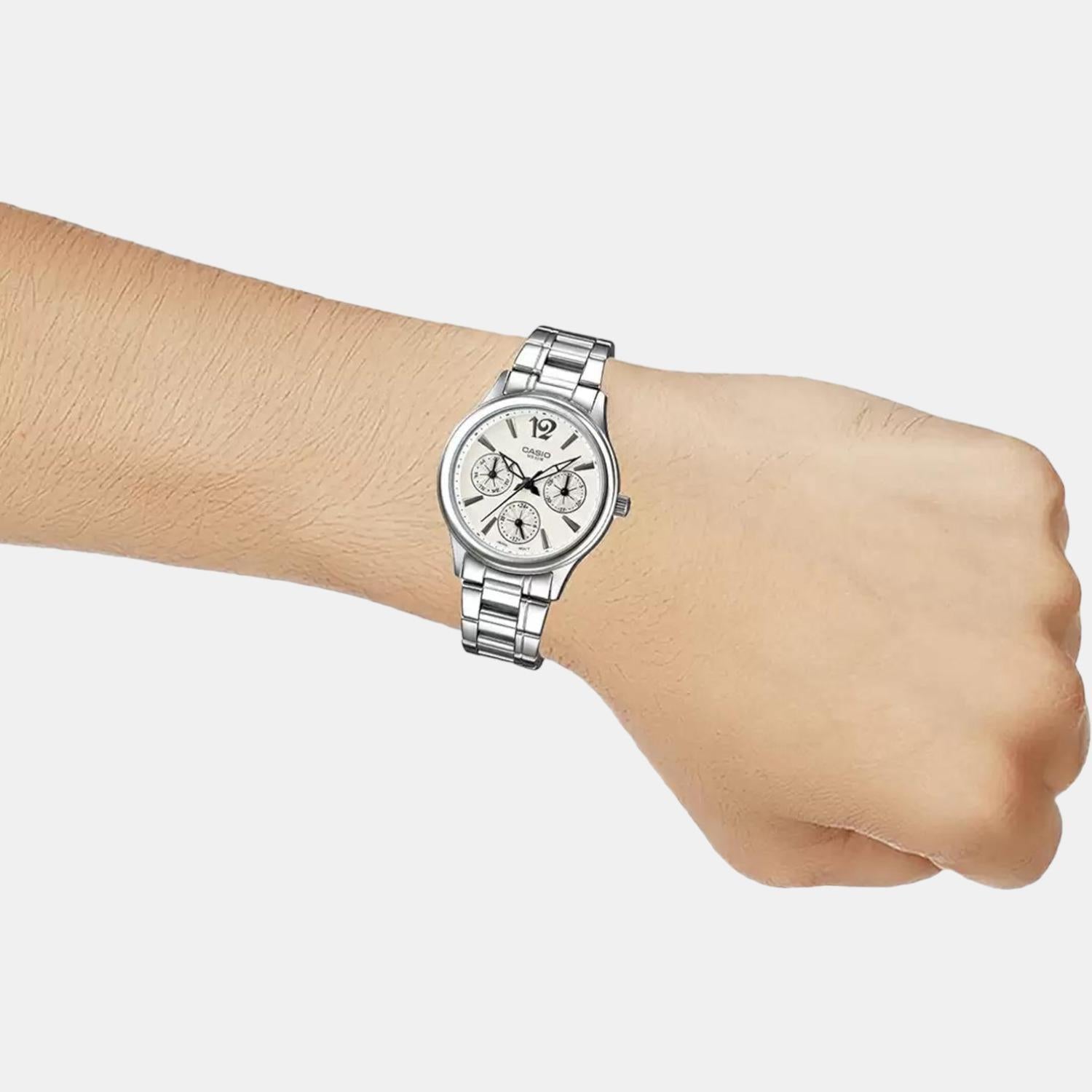 Casio Stainless Steel White watch