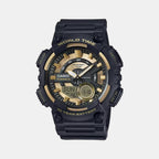 Casio Round Gold Analog-Digital watch