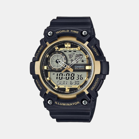 Youth Male Analog-Digital Leather Watch AD212