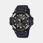 Casio Round Black Chronograph watch