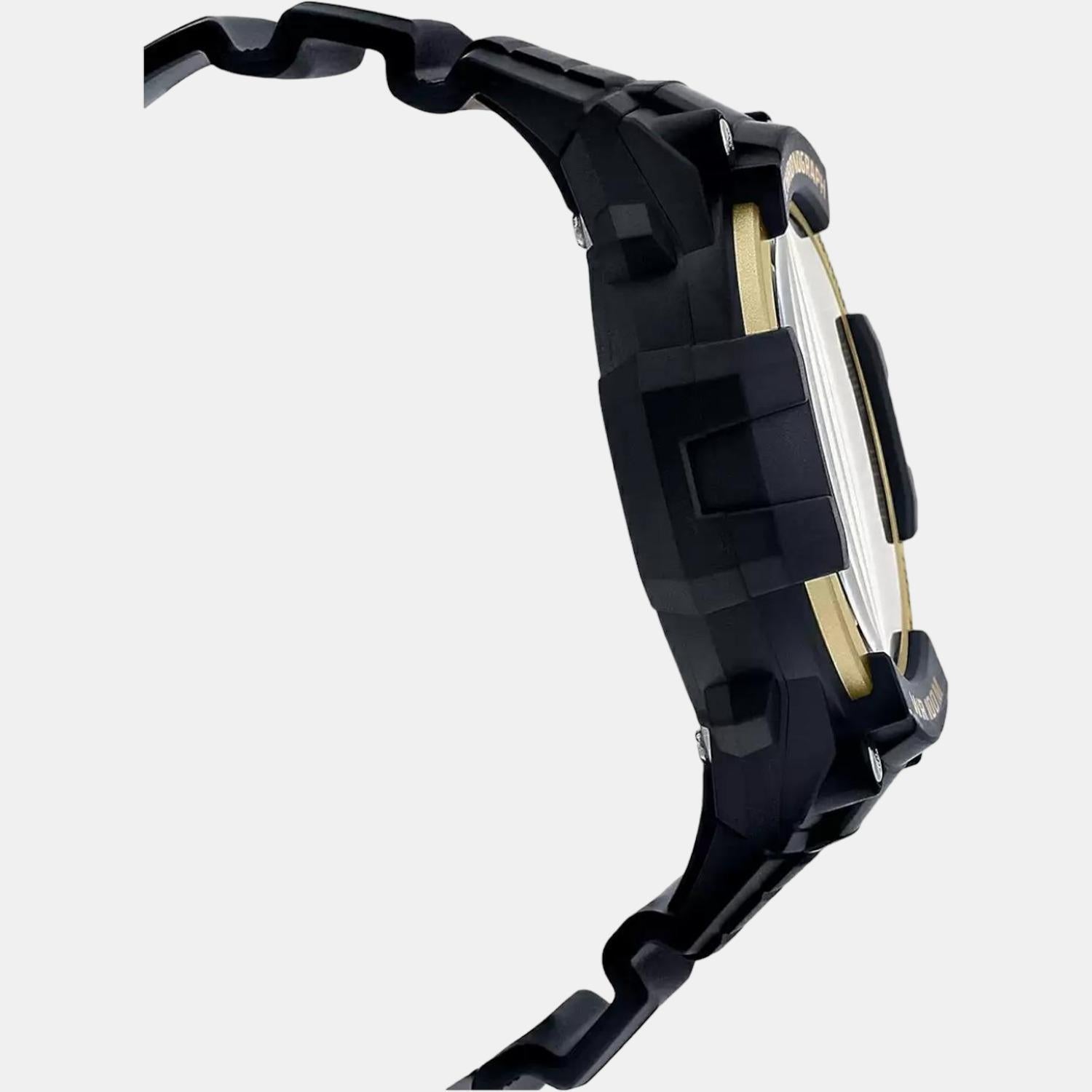 Casio Men Round Black watch