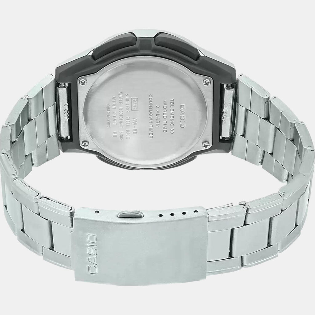 Casio Stainless Steel Blue watch