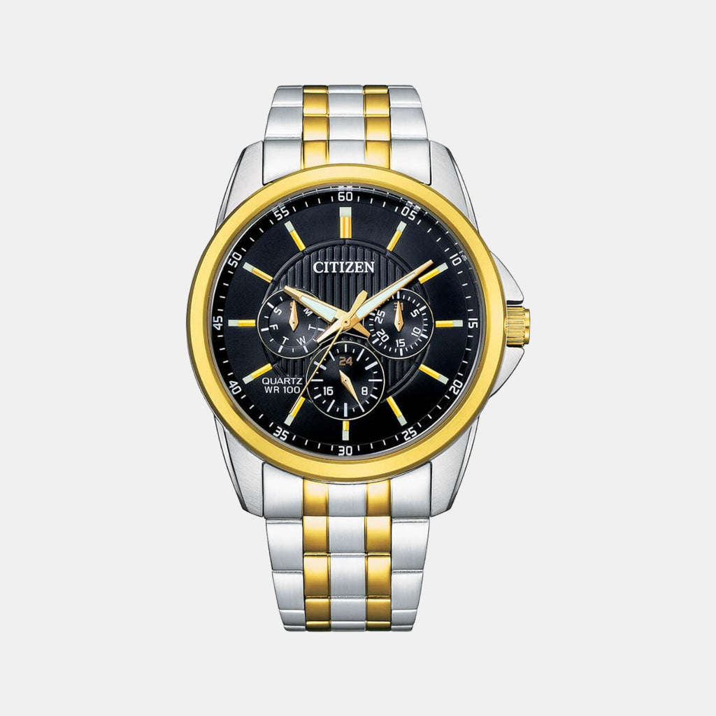 Citizen Round Black Chronograph watch