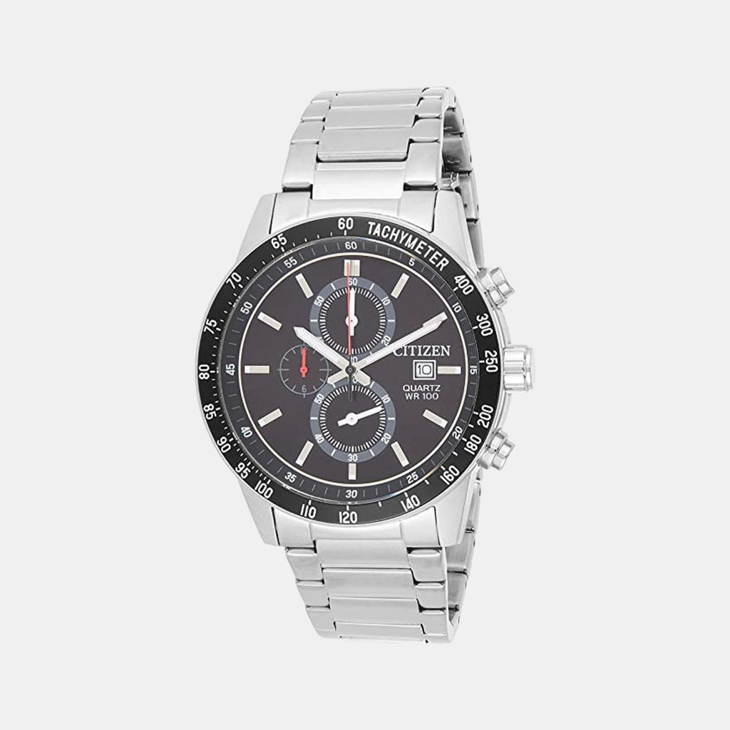 Citizen Round Black Chronograph watch