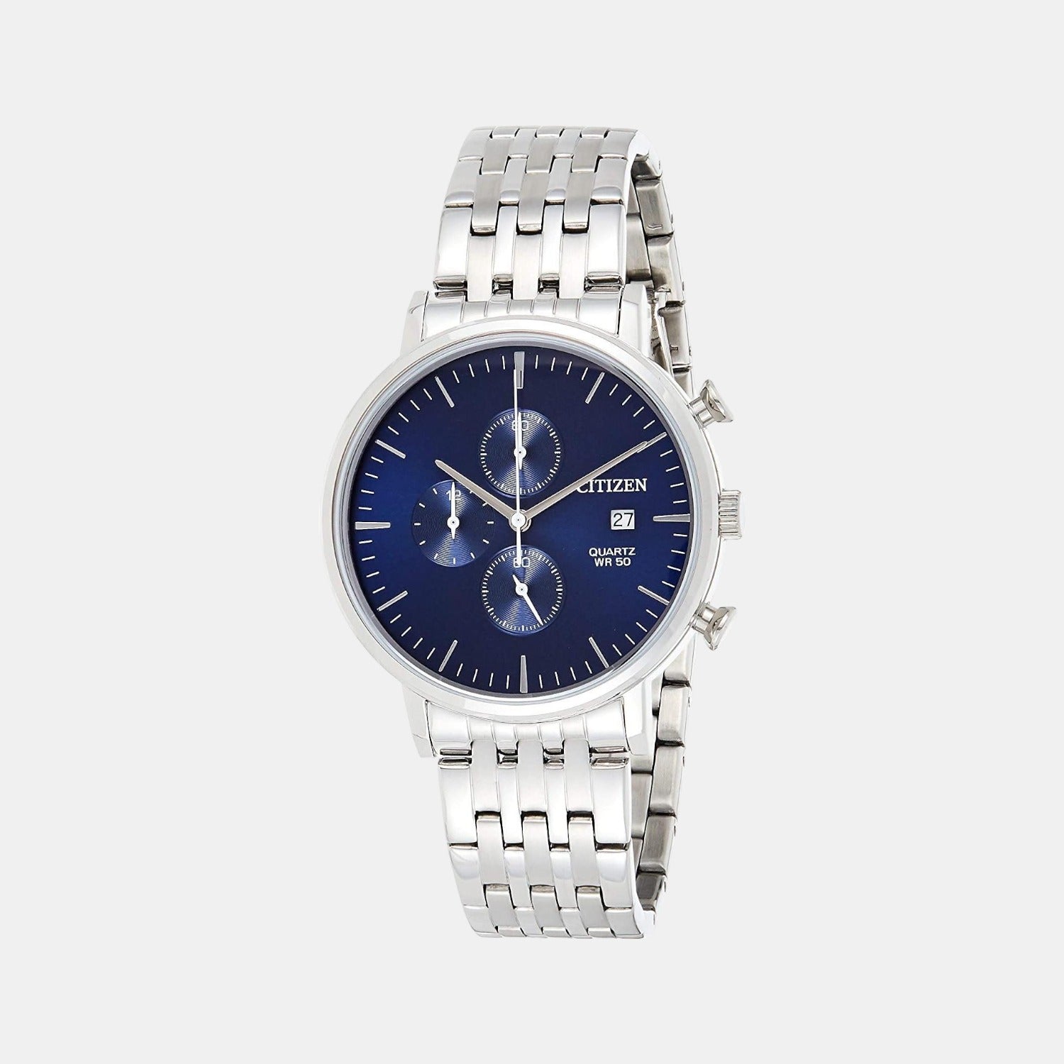 Citizen Round Black Chronograph watch