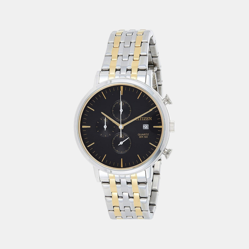 Citizen Round Black Chronograph watch