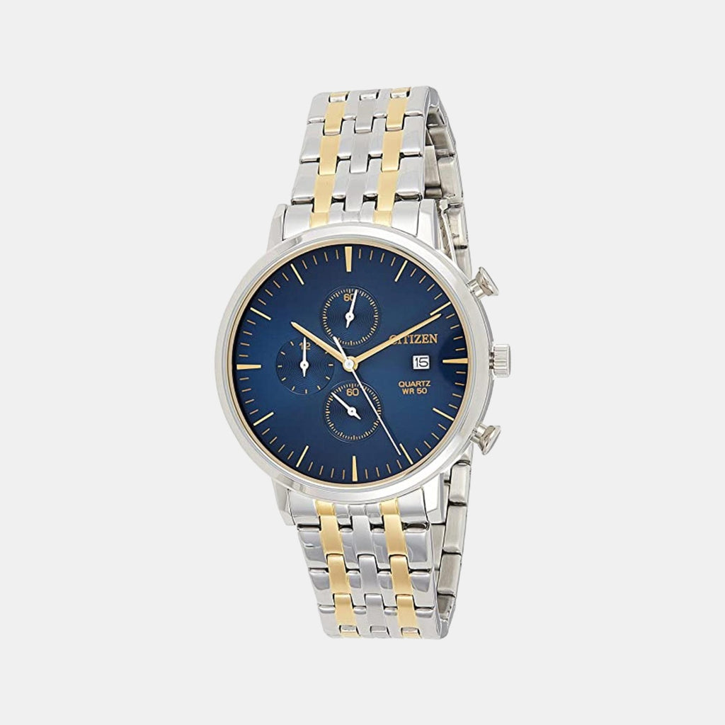 Citizen Round Blue Chronograph watch