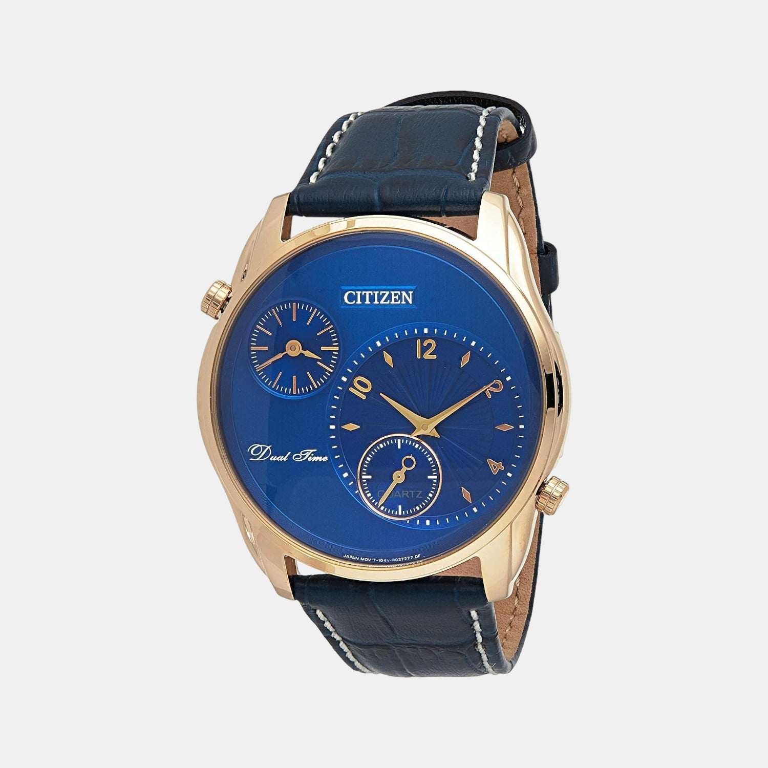 Citizen Round Blue Chronograph watch