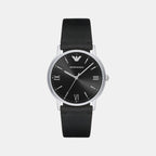 Emporio Armani Round Black Analog watch