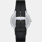 Emporio Armani Men Round Black watch