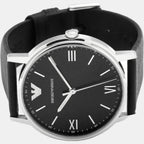 Emporio Armani Leather Black watch