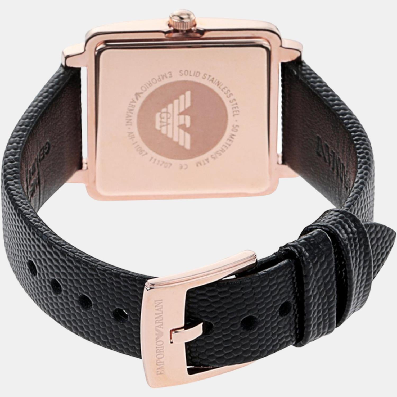 Emporio Armani 30 mm Square Quartz watch