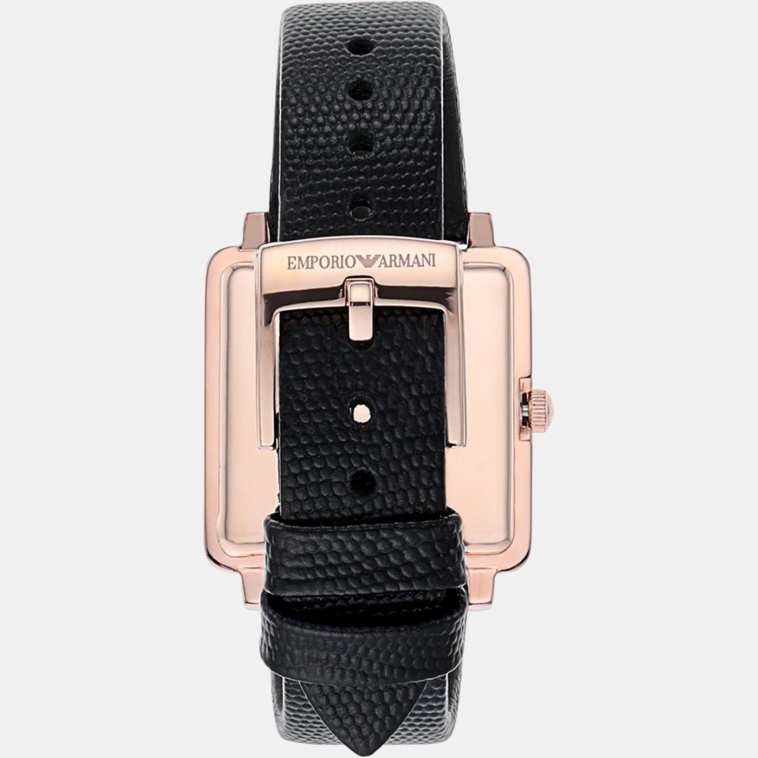 Emporio Armani Female Analog Leather Watch | Emporio Armani – Just