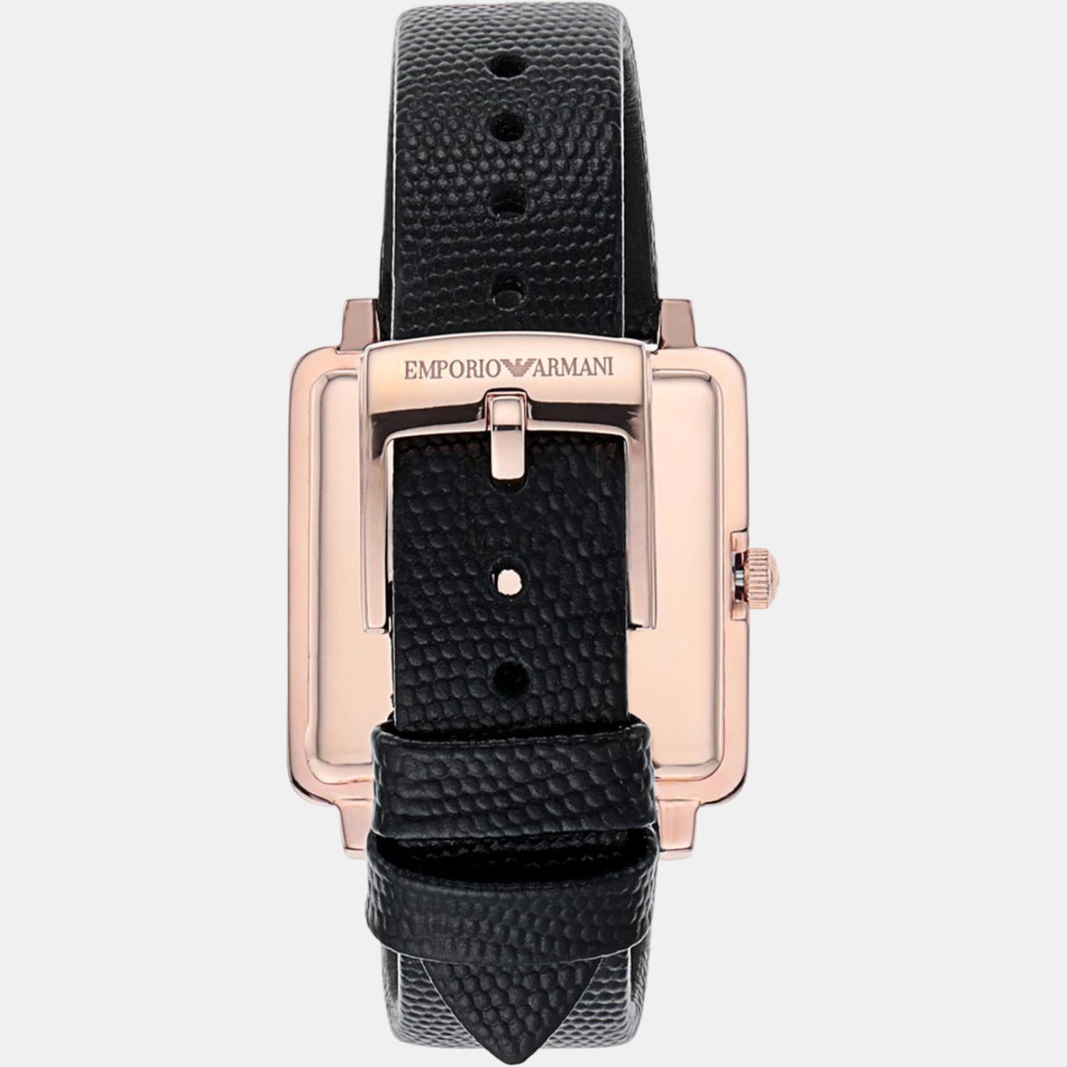 Emporio Armani Stainless Steel Square watch