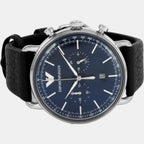 Emporio Armani Men Round Blue watch