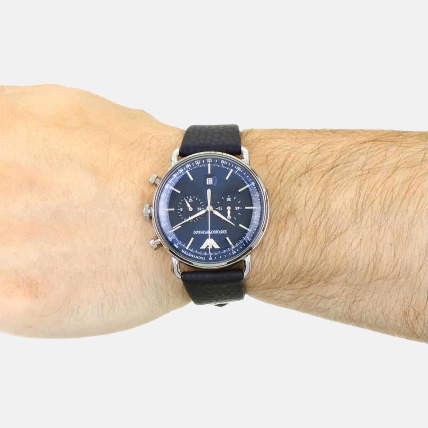 Emporio Armani Stainless Steel Round watch