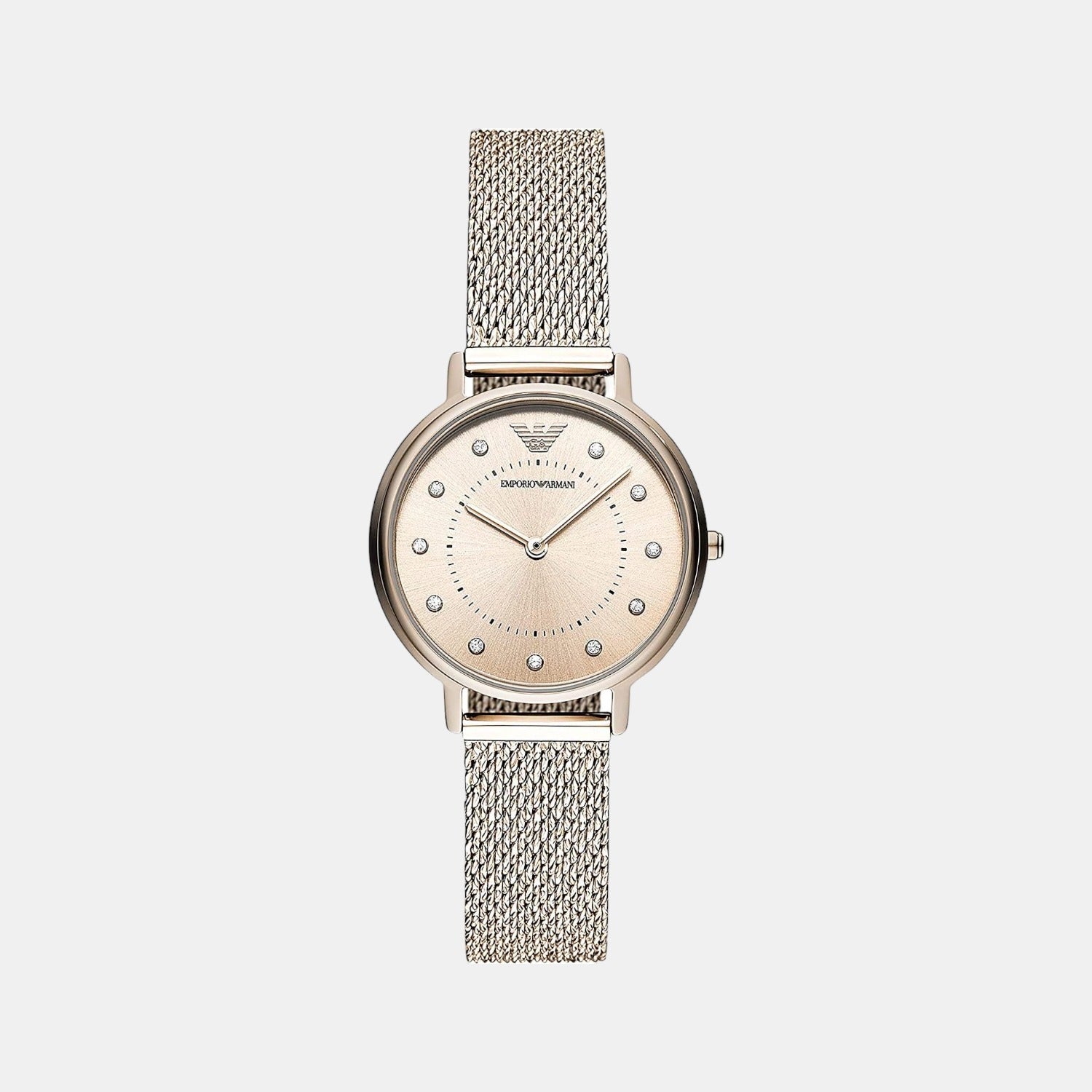 Emporio Armani Round Pink Analog watch