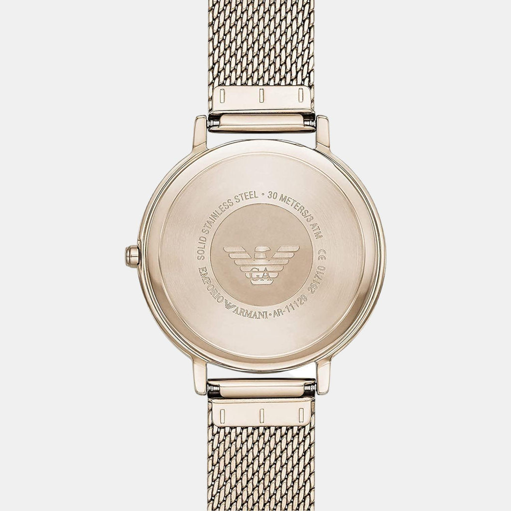 Emporio Armani Women Round Pink watch