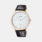 Citizen Round White Analog watch