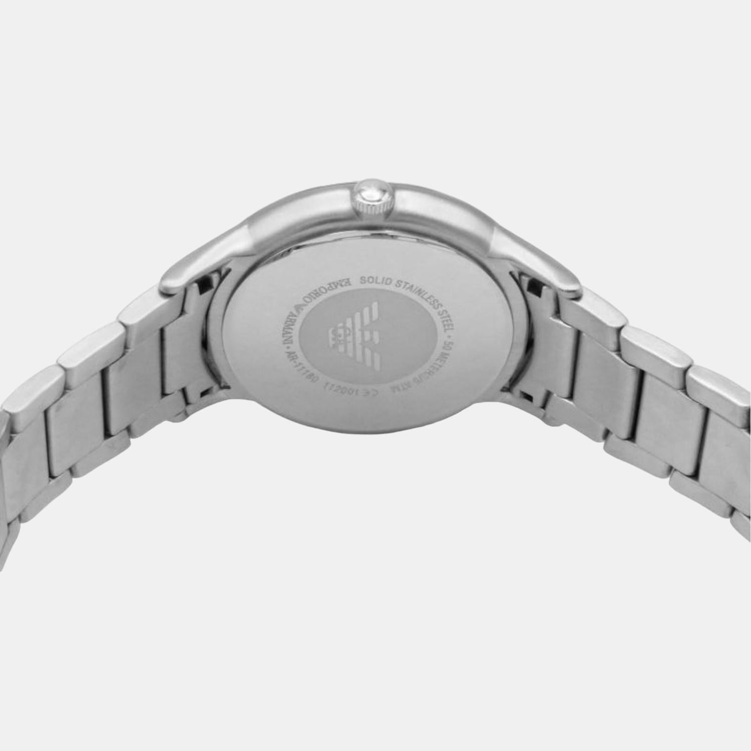 Emporio Armani Stainless Steel Blue watch