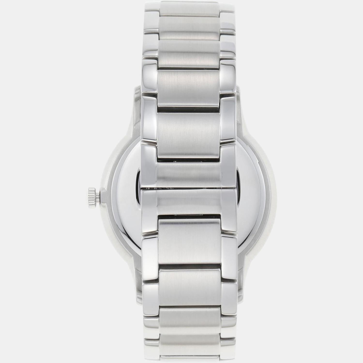 Emporio Armani Men Round Black watch