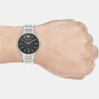 Emporio Armani Stainless Steel Black watch