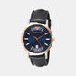 Emporio Armani Round Blue Analog watch