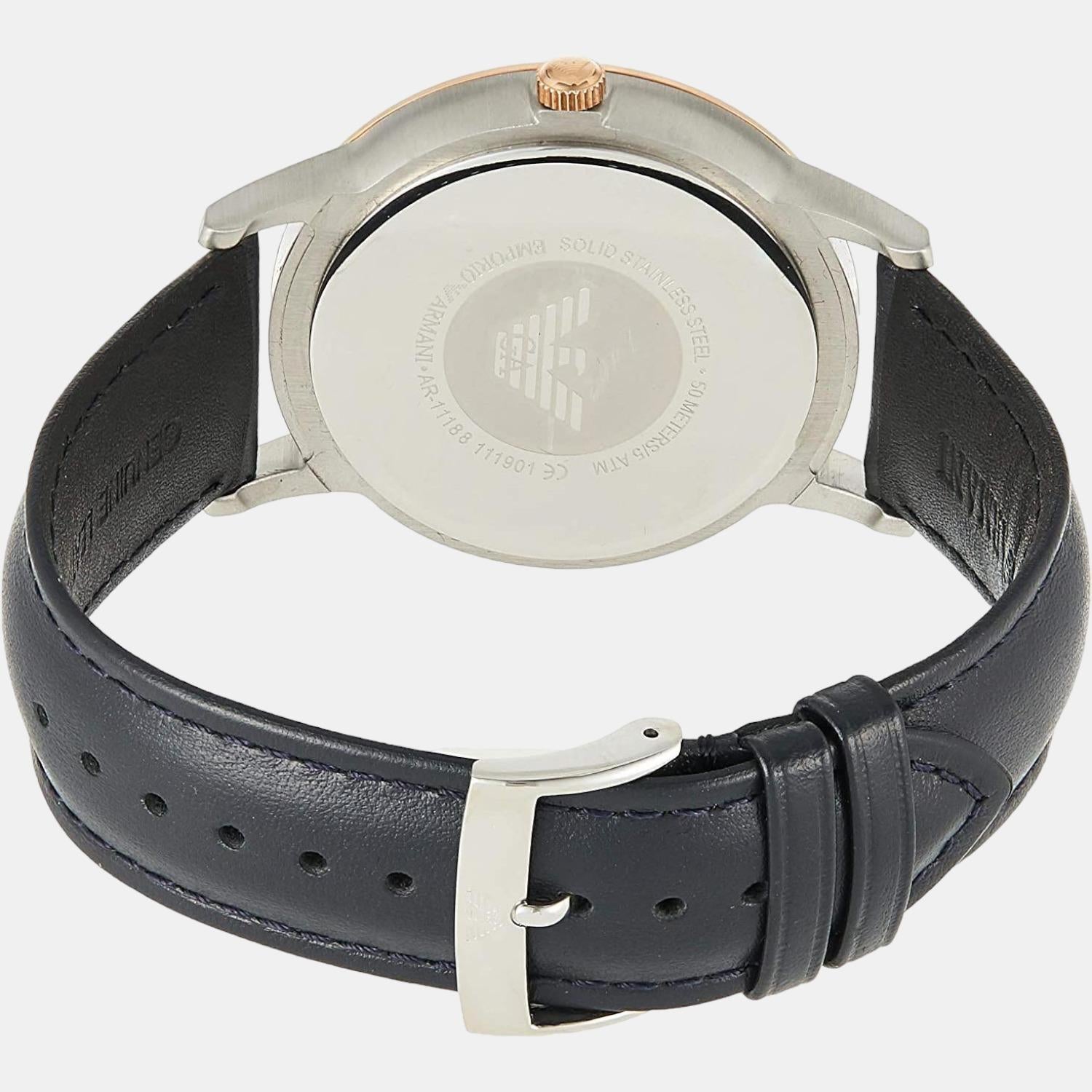 Emporio Armani 43 mm Round Quartz watch