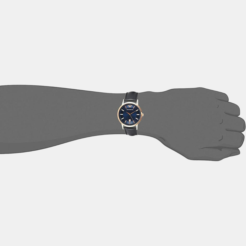 Emporio Armani Stainless Steel Round watch