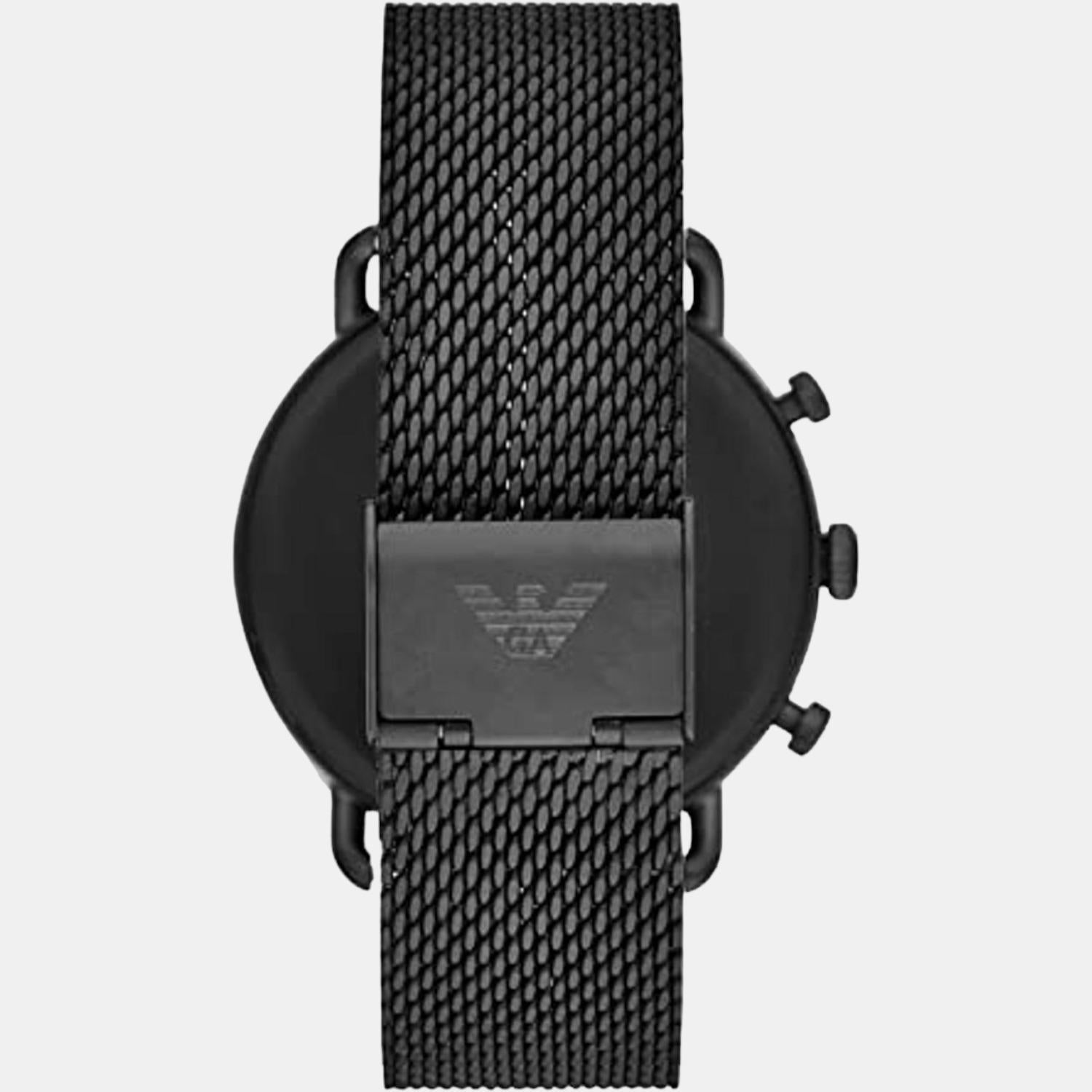 Emporio Armani Men Round Blue watch