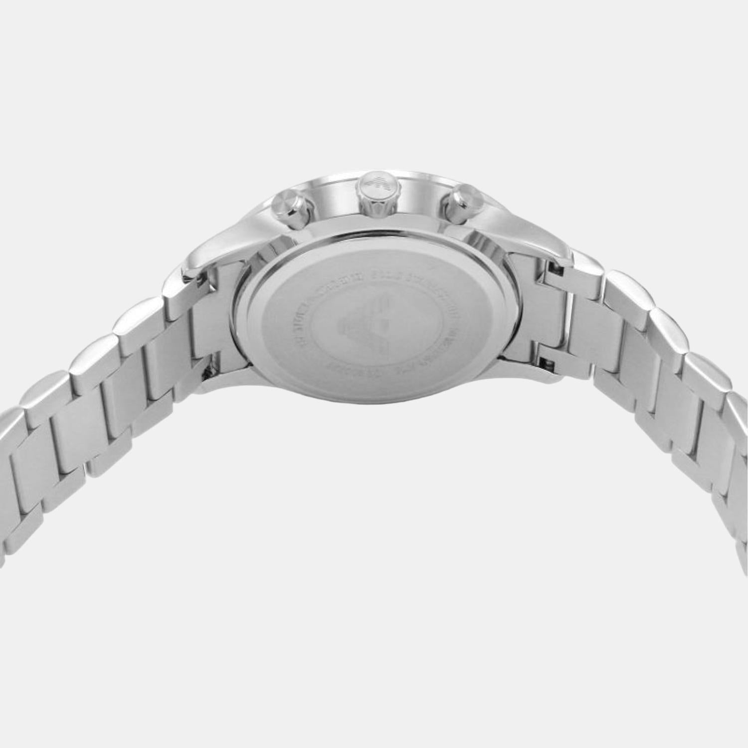 Emporio Armani Men Round Black watch