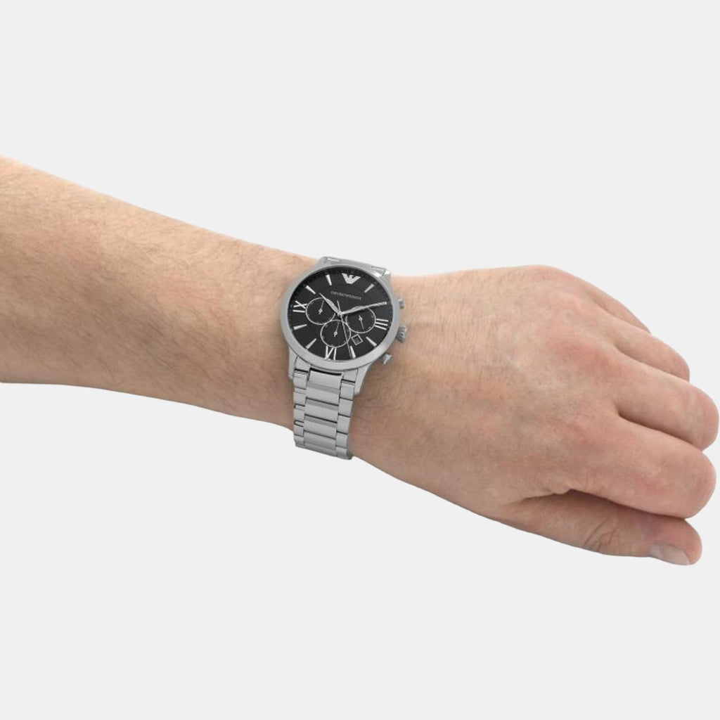 Emporio Armani Stainless Steel Black watch