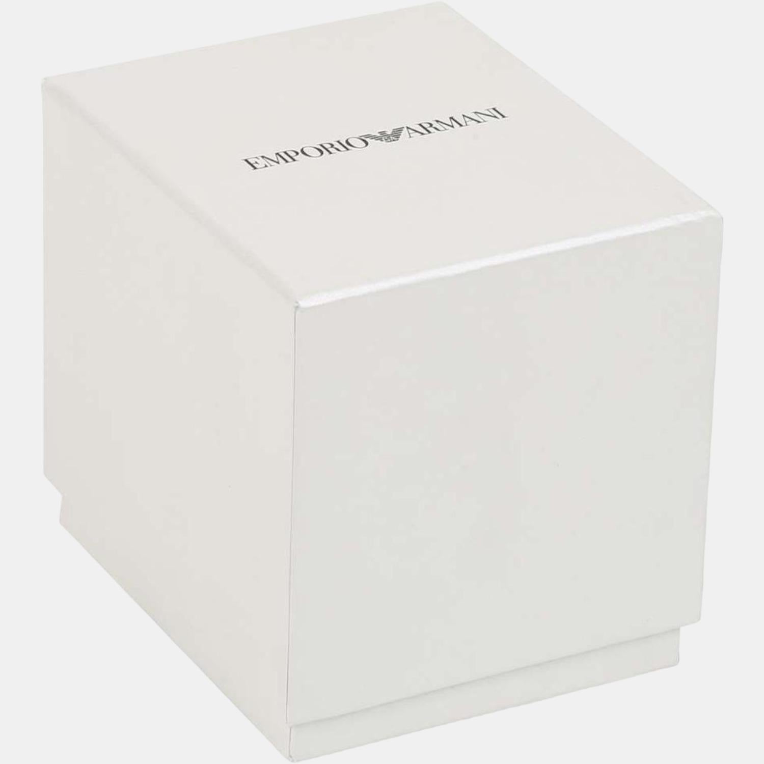 Emporio Armani Leather Black watch