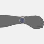 Emporio Armani Men Round Blue watch