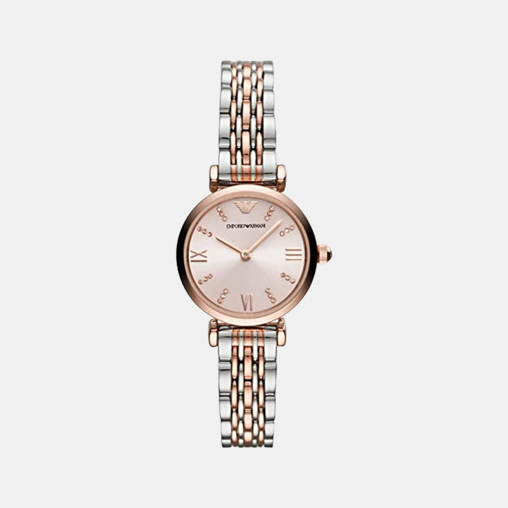 Emporio Armani Round Pink Analog watch