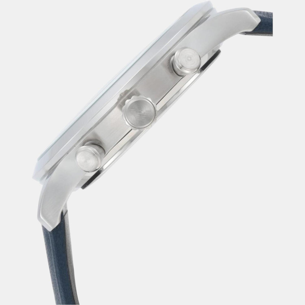 Emporio Armani Men Round Blue watch