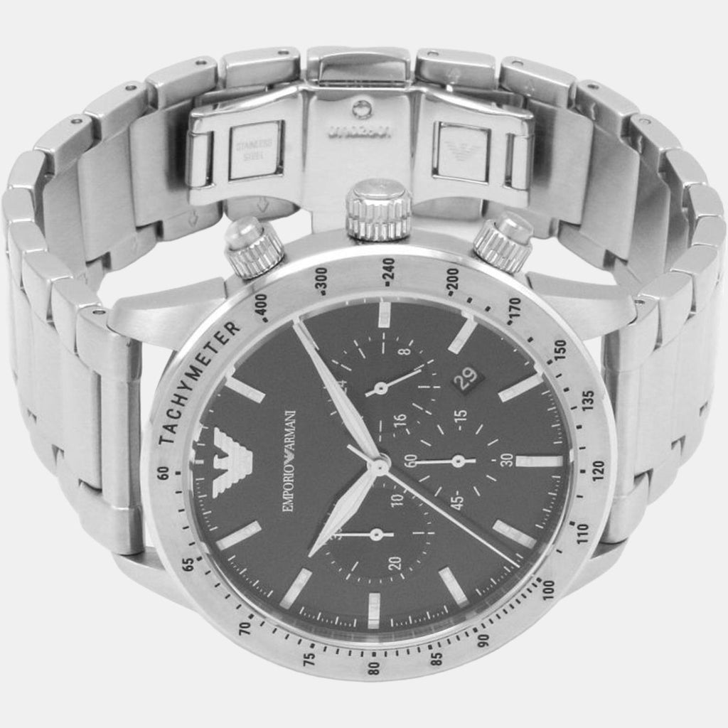 Emporio Armani Stainless Steel Round watch