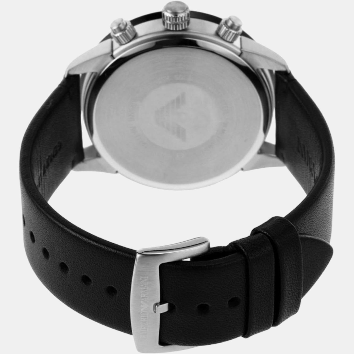 Emporio Armani Stainless Steel Round watch