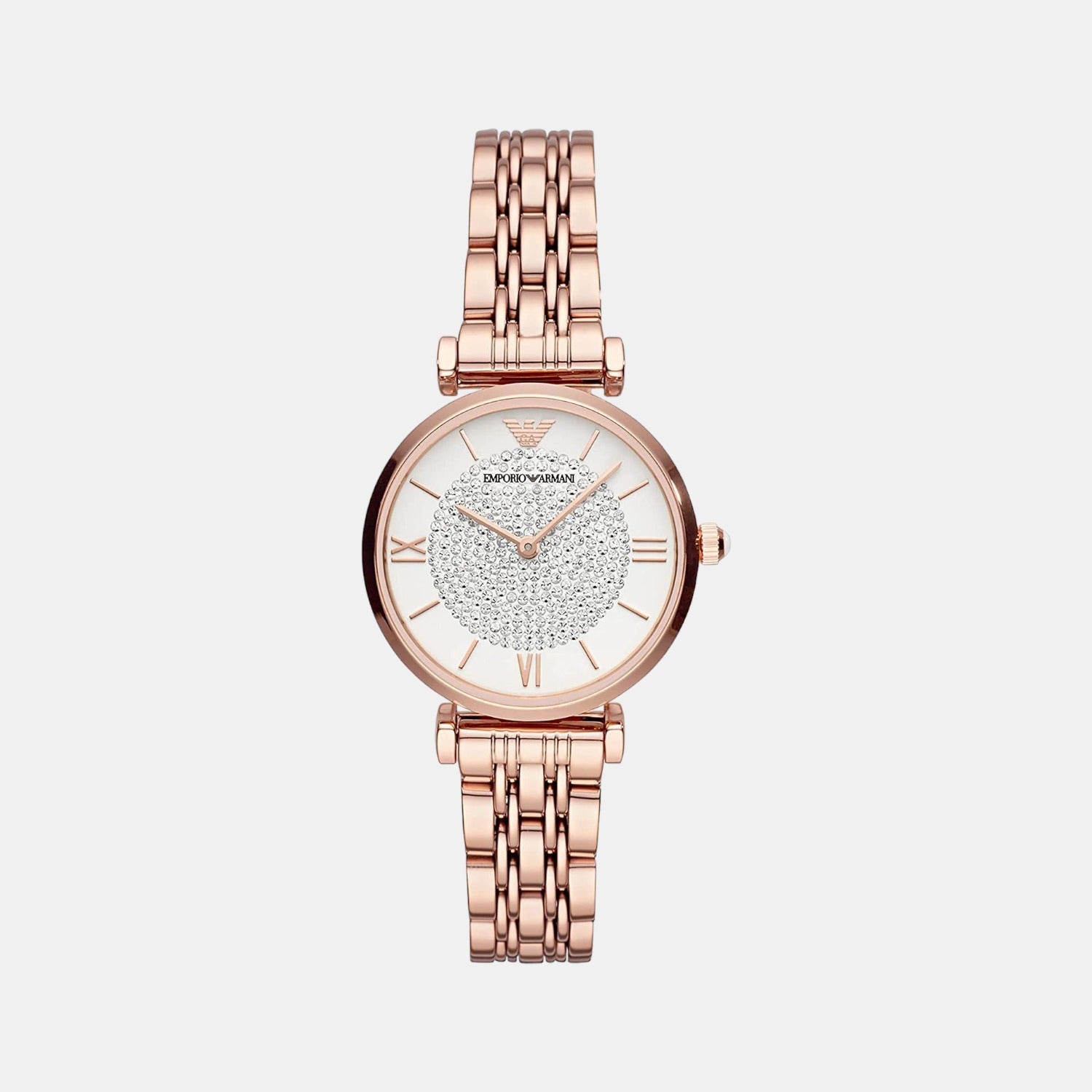 Emporio Armani Round White Analog watch