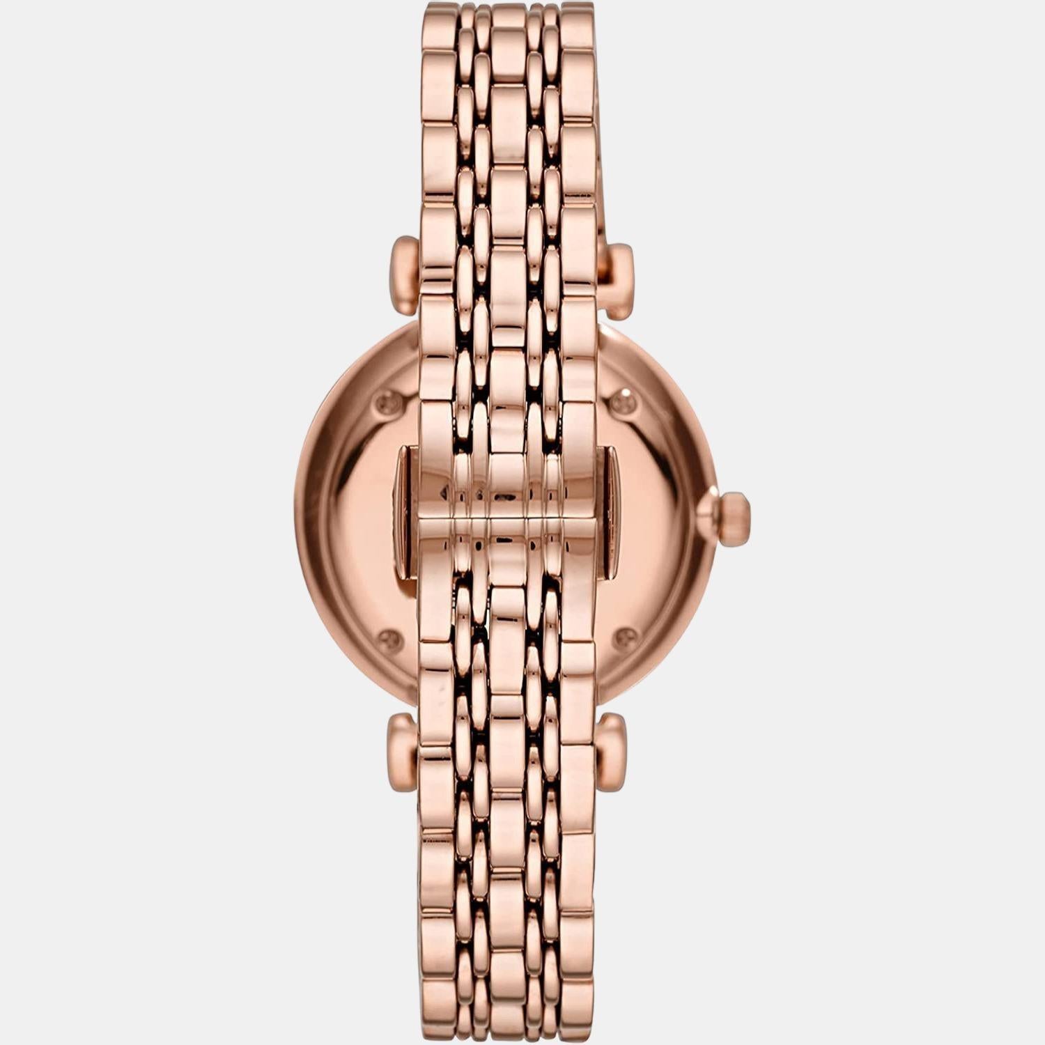 Emporio Armani Women Round White watch