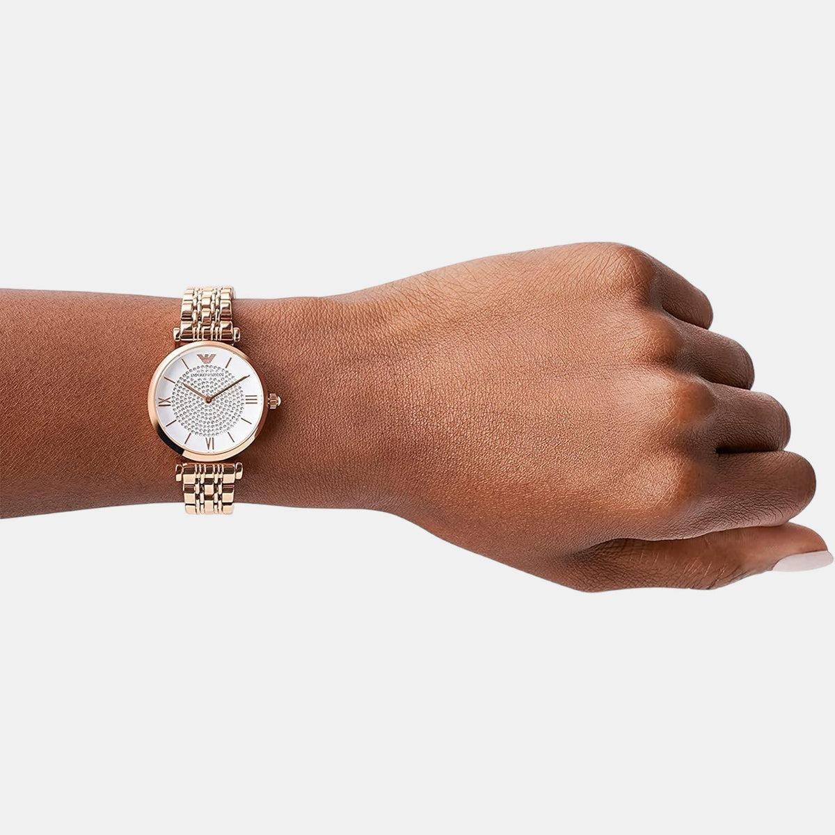 Emporio Armani Stainless Steel Round watch